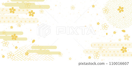 一個可愛的背景圖片。新年背景圖片 110016607