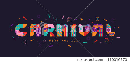 Carnival 2024, horizontal banner. 110016770