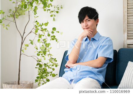 Young man in casual clothes lifestyle image Young man in casual clothes lifestyle image 110016969