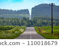 The majestic roads of Furano in summer 110018679