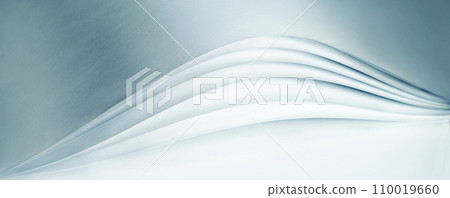 Abstract background from white sheets of paper Abstract background from white sheets of paper 110019660