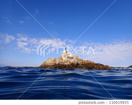 From the water surface. 110019935
