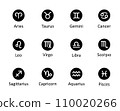 Zodiac signs, vector. 110020266