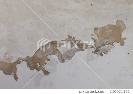 Peel off white painted surface concrete. Peel off white painted surface concrete. 110021101