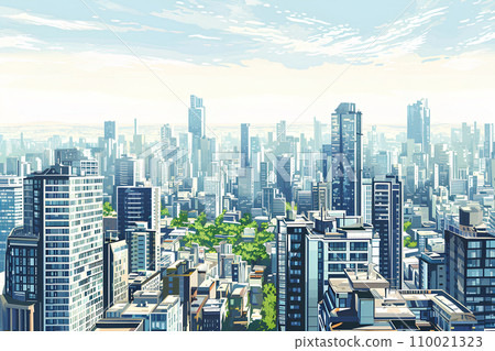 beautiful city scenery beautiful city scenery 110021323