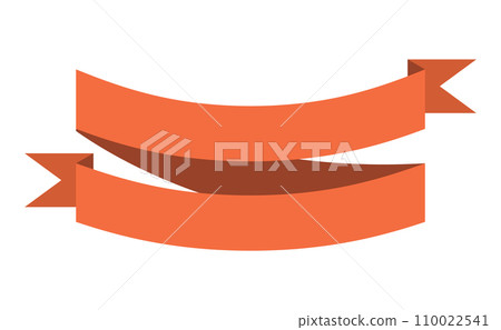 Ribbon banner. Blank tape banner for advertising promotion, sale text or heading. Elegant retro flag, background stripe. Flat title decoration, badge or frame Ribbon banner. Blank tape banner for advertising promotion, sale text or heading. Elegant retro flag, background stripe. Flat title decoration, badge or frame 110022541