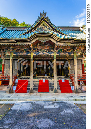 Hiyoshi Toshogu Shrine Worship Hall in Sakamoto, Otsu City, Shiga Prefecture Hiyoshi Toshogu Shrine Worship Hall in Sakamoto, Otsu City, Shiga Prefecture 110022559