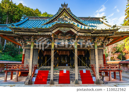 Hiyoshi Toshogu Shrine Worship Hall in Sakamoto, Otsu City, Shiga Prefecture Hiyoshi Toshogu Shrine Worship Hall in Sakamoto, Otsu City, Shiga Prefecture 110022562