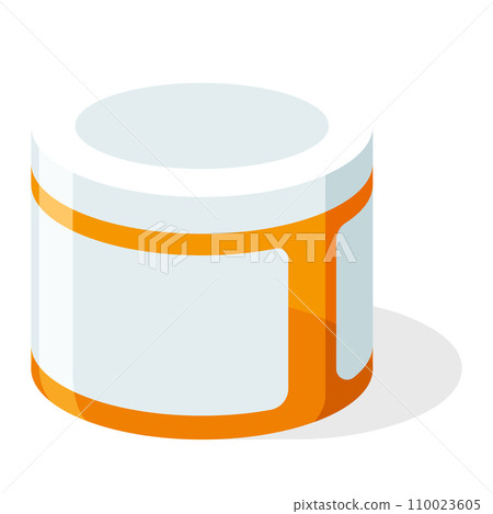 First aid isometric icon, medical tool. Medicine production. Medical equipment. Isometric vector illustration 110023605