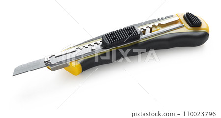 stationery knife close-up 110023796