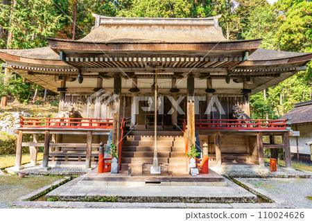 Hiyoshi Taisha Sessha Usamiya Main Hall in Sakamoto, Otsu City, Shiga Prefecture (Important Cultural Property) Hiyoshi Taisha Sessha Usamiya Main Hall in Sakamoto, Otsu City, Shiga Prefecture (Important Cultural Property) 110024626