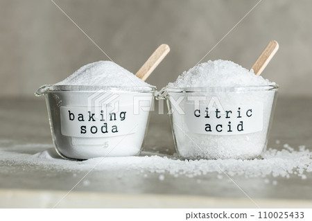 Baking soda and citric acid 110025433