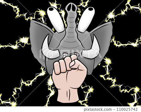 大象吃上勾拳_用拳頭_用閃電 大象吃上勾拳_用拳頭_用閃電 110025742