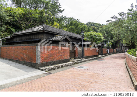 Building view of the Japanese-Style Four-Joint Residence at New Taipei City Gold Museum, Taiwan. Building view of the Japanese-Style Four-Joint Residence at New Taipei City Gold Museum, Taiwan. 110026018