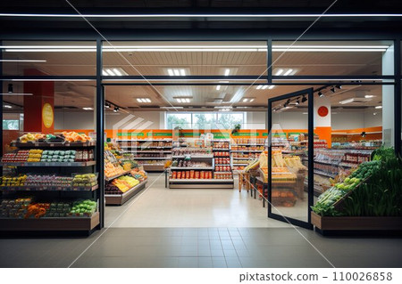 超市入口01 110026858