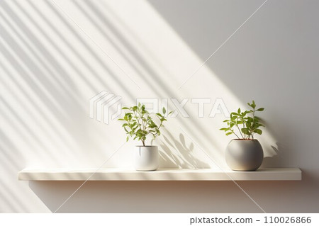 Image of an indoor room with sunlight filtering through the trees 05 110026866