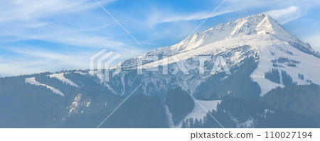 Bansko, Bulgaria Todorka peak, winter banner Bansko, Bulgaria Todorka peak, winter banner 110027194