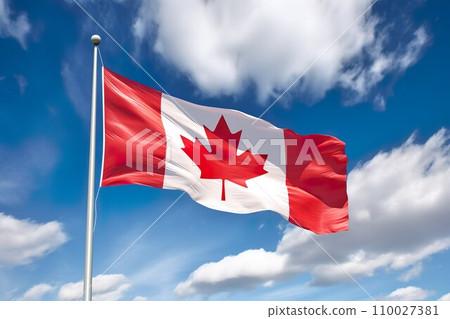 Canadian flag image 01 110027381