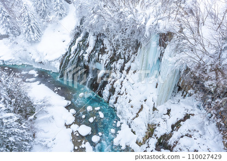  冬季白鬍子瀑布 110027429