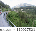 Switzerland Rhaetian Railway Albula Line's biggest highlight Landwasser Bridge 110027521