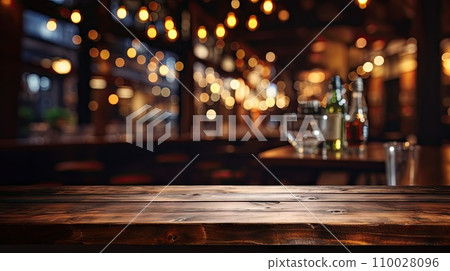 bar, wooden, table 110028096