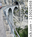 Switzerland Rhaetian Railway Albula Line's biggest highlight Landwasser Bridge 110028408