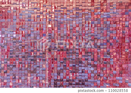 Pink Metallic Tiles Background Pink Metallic Tiles Background 110028558