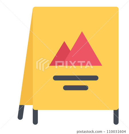 design vector image icons advertising stand design vector image icons advertising stand 110031604
