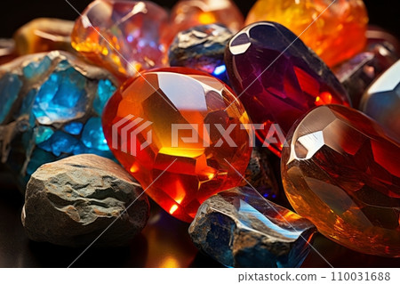 Colored gemstones minerals Colored gemstones minerals 110031688