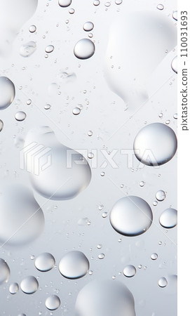 Background of water drops on glass 110031693