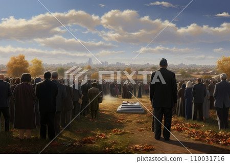 Farewell to the last journey, funeral Farewell to the last journey, funeral 110031716