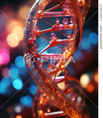Real picture DNA helix structure Real picture DNA helix structure 110032017