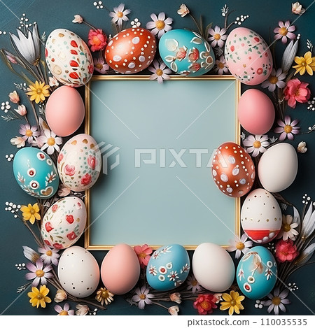 AI art colorful egg background Colorful egg background AI art colorful egg background Colorful egg background 110035535
