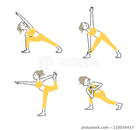 瑜珈 典型瑜珈姿勢 2 110036437