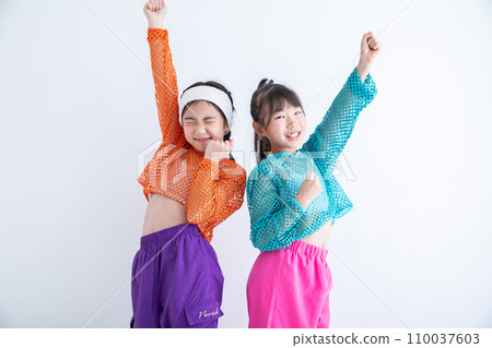 Smiling dancing kids kids dancer Smiling dancing kids kids dancer 110037603