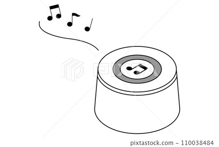 White noise illustration of easy-to-use anti-noise goods 110038484