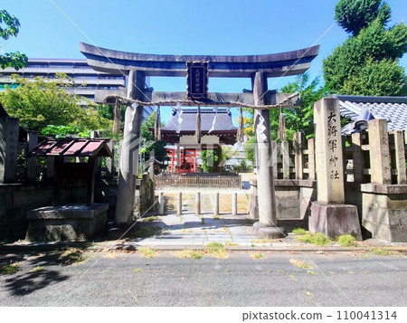 京都大將軍神社東三條神社的鳥居與舞台 110041314
