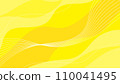 A simple yellow abstract background with fluid and line elements suitable for practical applications. 110041495