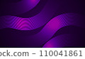 Dark violet abstract background with serpentine style lines as the main component. 110041861