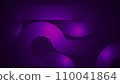 Dark violet abstract background with serpentine style lines as the main component. 110041864