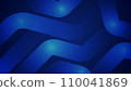 Dark blue abstract background with serpentine style lines as the main component. 110041869