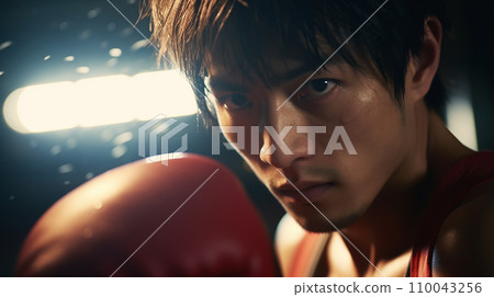 Boxing/boxercise man/boxer/fighter - Stock Illustration [110043256] - PIXTA