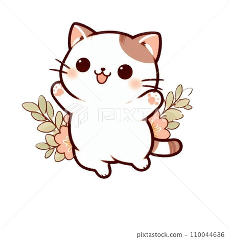 白貓揮手 110044686