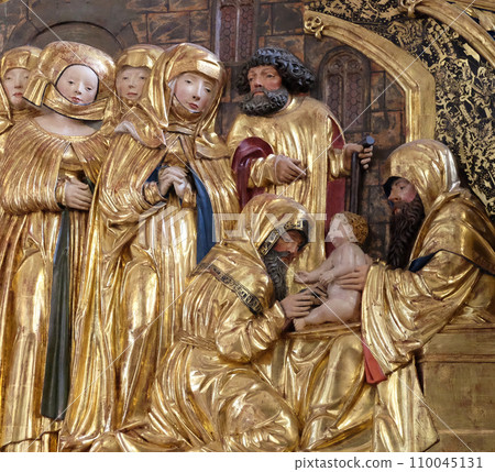 Circumcision of Jesus, Maria am Berg church in Hallstatt, Austria 110045131