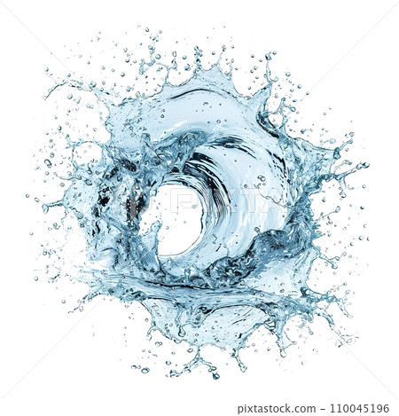 Dynamic Water Splashes with Wave Swirls and Droplets, Perfect for Environmental and Natural Themes on Transparent Canvas, Ai generative Dynamic Water Splashes with Wave Swirls and Droplets, Perfect for Environmental and Natural Themes on Transparent Canvas, Ai generative 110045196