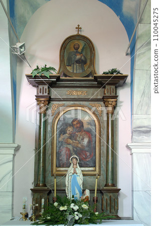 St. Joseph's Altar at All Saints Parish Church in Bedenica, Croatia St. Joseph's Altar at All Saints Parish Church in Bedenica, Croatia 110045275