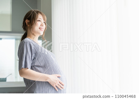 Pregnant women, pre-pregnant mothers, childbirth preparations (copy space) Pregnant women, pre-pregnant mothers, childbirth preparations (copy space) 110045468