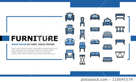 furniture luxury interior home landing header vector furniture luxury interior home landing header vector 110045574