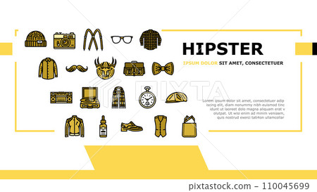 hipster retro vintage old style landing header vector hipster retro vintage old style landing header vector 110045699