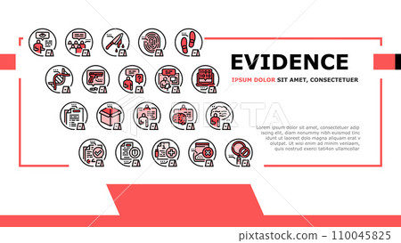 evidence crime police scene board landing header vector evidence crime police scene board landing header vector 110045825